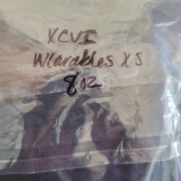 XCVI Wearables Jules Pant Women's XS Navy Blue Ruched Casual Outdoor Pull On - Picture 12 of 12